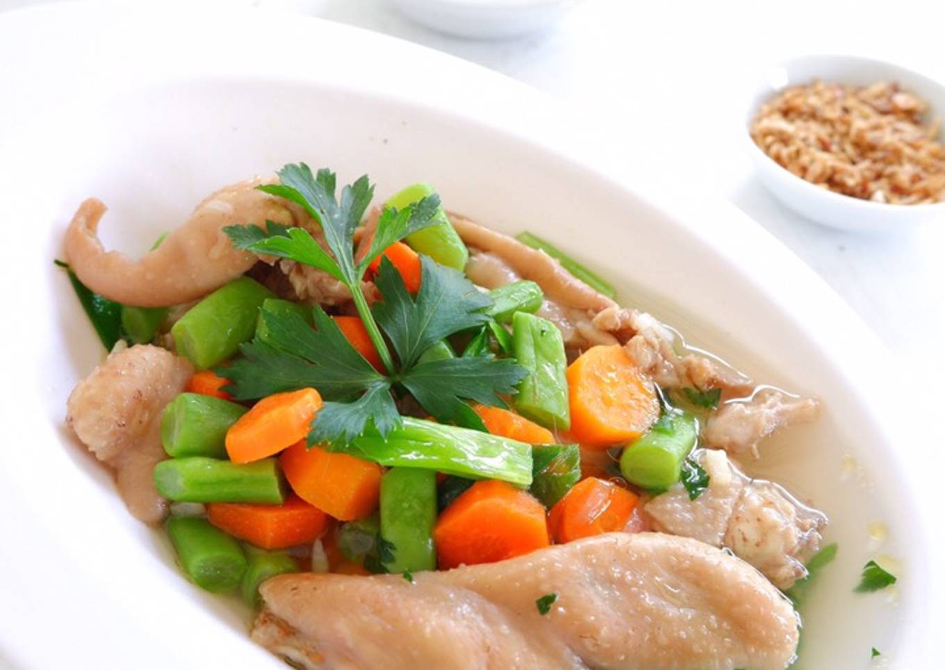 Sop Kulit Ayam