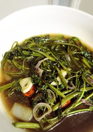 Foto resep Cah Kangkung saus Tiram