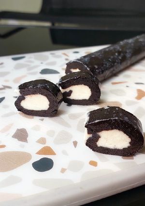 Foto resep Oreo Swiss Roll