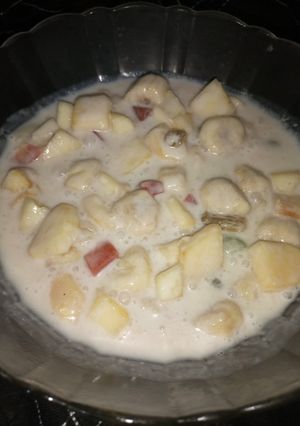 A picture of Creamy Fruits.