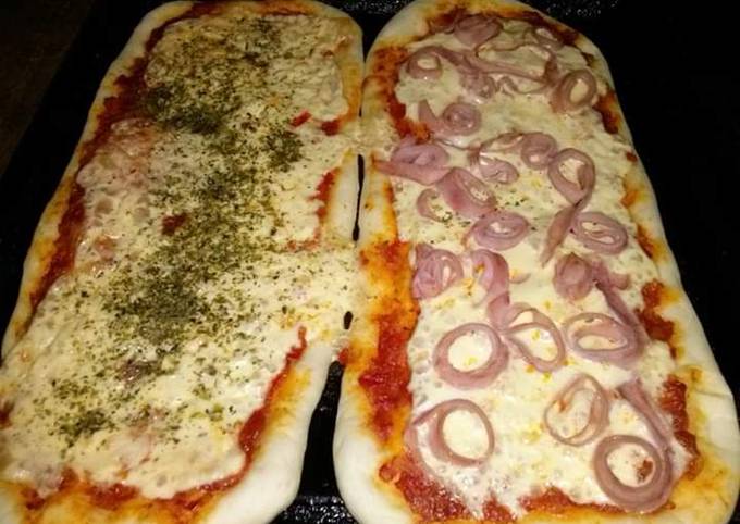 Masa de Pizza rápida y fácil Receta de Dany Echag- Cookpad