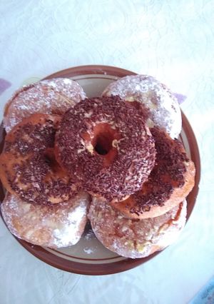 Foto resep Donat menul, lembut, praktis tanpa kentang 🍩