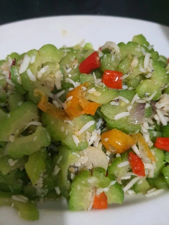 Cara Mudah Membuat Resep Tumis pare ikan teri yang Enak Banget Anti Ribet, Sempurna