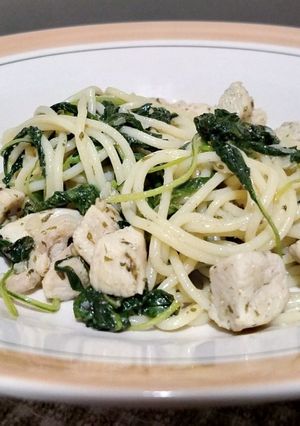 Foto resep Spaghetti Aglio e Olio Bayam