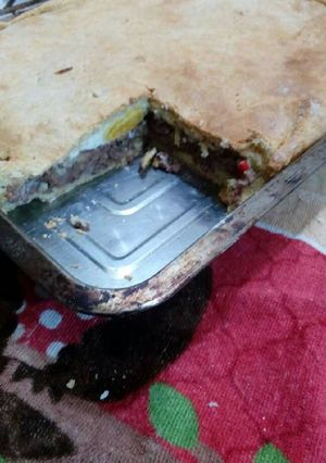Una foto de Torta de carne. 😉