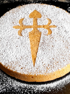 Una foto de Tarta Santiago