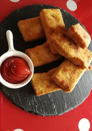 Foto principal de Tofu empanado 🌱vegetariano