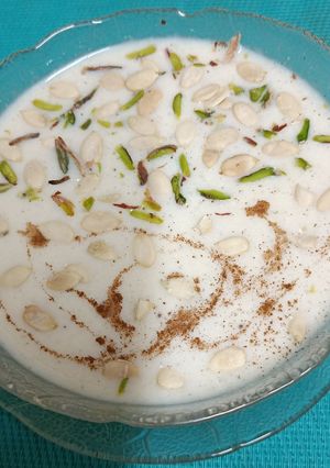 A picture of Cantaloupe Pudding (Muskmelon Kheer).