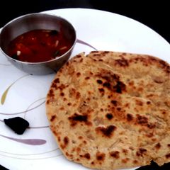 A picture of Stove baked tomato chutney.