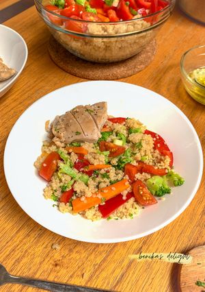 Foto resep Chicken Quinoa Salad