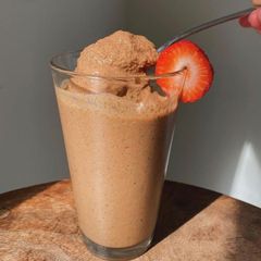 A picture of Chocolate smoothie.