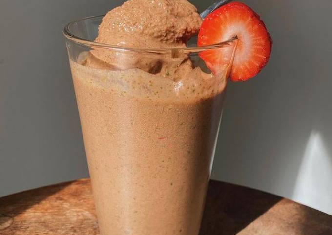 Chocolate smoothie