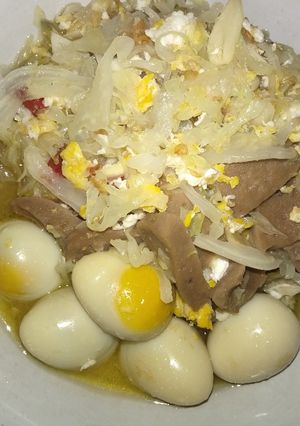 Foto resep Tumis kol mix bakso dan telur puyuh