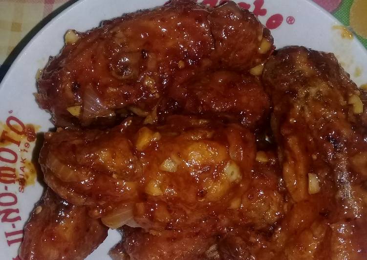Resep Chicken Wings Spicy Homemade ala Recheese (Ayam ala Recheese), Enak Banget