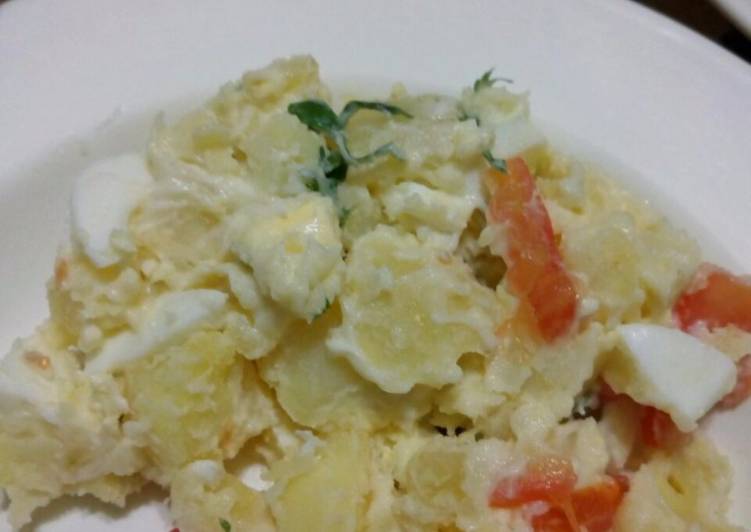 Easiest Way to Make Speedy Potatoes &amp; Eggs Salad