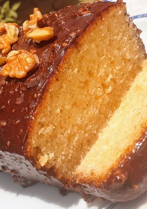 Une photo de Gateau Yaourt Glaçage rocher