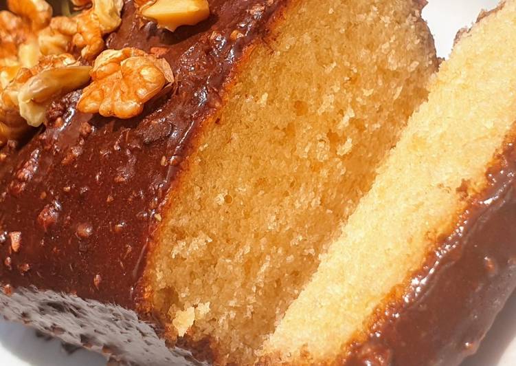 Recette: Gateau Yaourt Glaçage rocher