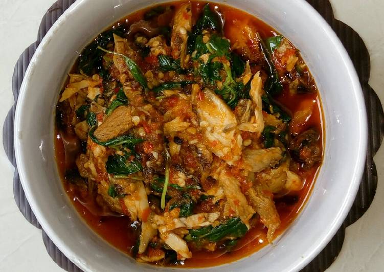 Resep Tongkol Suwir Daun Kemangi, Lezat Sekali