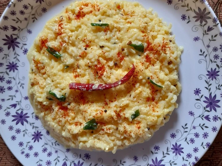 Recipe Kadhi Rice which Delicious