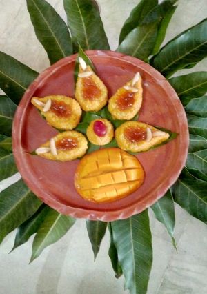 আম দিয়া রেসিপির প্রধান ছবি