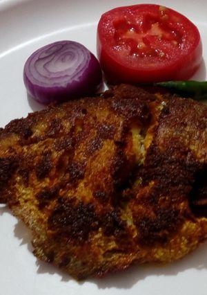 A picture of Pomfret fish fry.