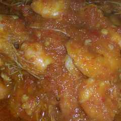 A picture of Sambal udang pedas manis.