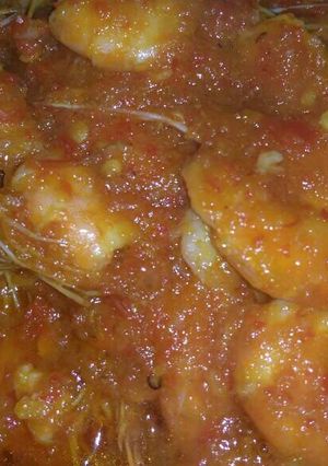 Foto resep Sambal udang pedas manis
