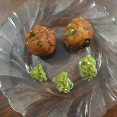 A picture of Matar Aalu Bonda.