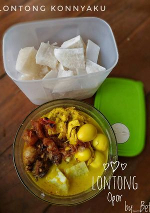 Foto resep Lontong Konnyaku KETO