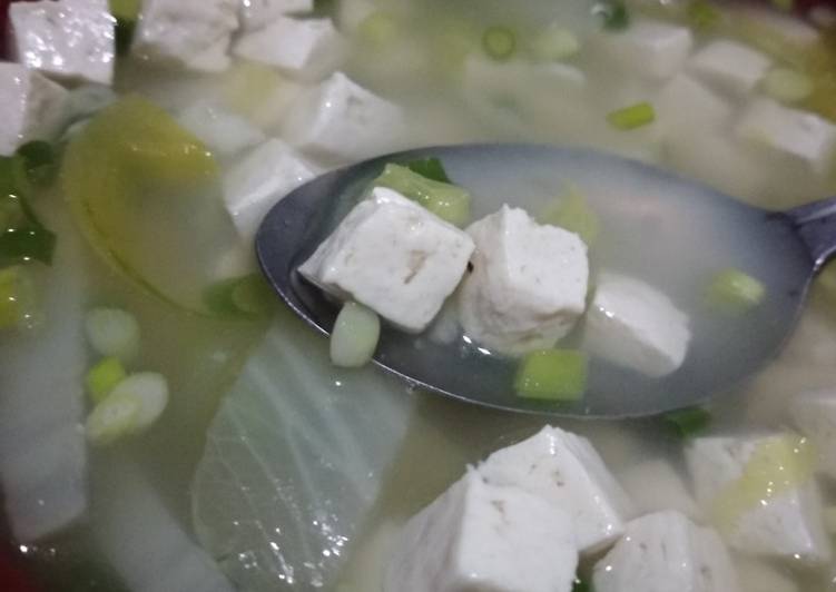 Sop Tahu plus plus