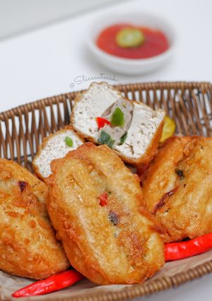 Foto resep Tahu Goreng Lapis Daging
