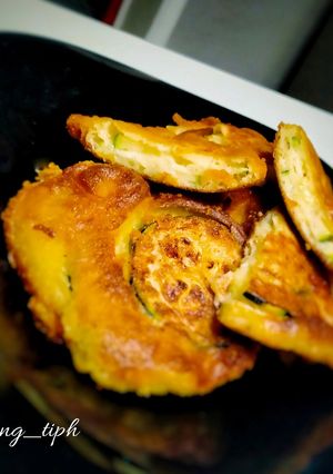 Une photo de Beignet de courgettes et mozzarella