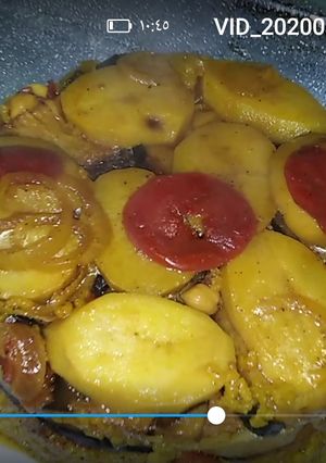 صورة لوصفة المقلوبه العرايشي