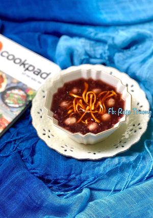 Hình của món Cháo Nếp Than Đông Trùng Hạ Thảo.