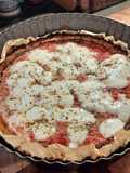 Finta pizza di cavolfiore