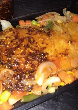 Foto resep Resep Chicken Katsu Teriyaki