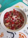 Salsa criolla fusión pebre