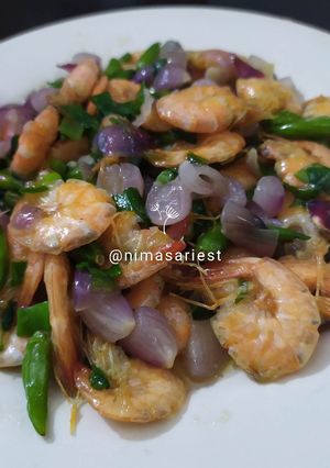 Foto resep Tumis Bawang Udang