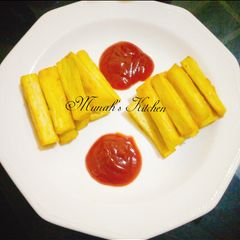 A picture of Fried yam.