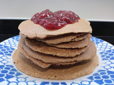 Tortitas de avena y plátano