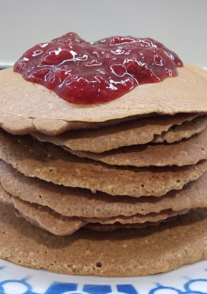 Una foto de Tortitas de avena y plátano