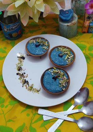 A picture of Blue phirni.