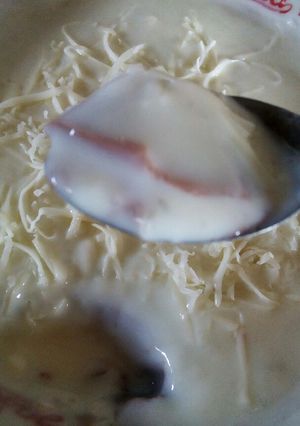 Foto resep Puding silky Milo vla susu nyoklatt..🍮🍫