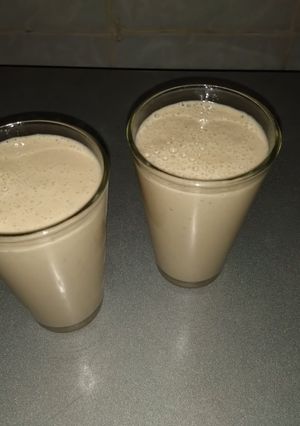 Banana smoothie ainihin hoton girkin