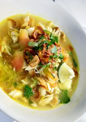 Foto resep Soto Ayam Kuah Kuning