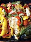 Pollo ai peperoni