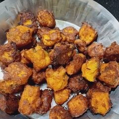 A picture of Corn pudina pakoda.