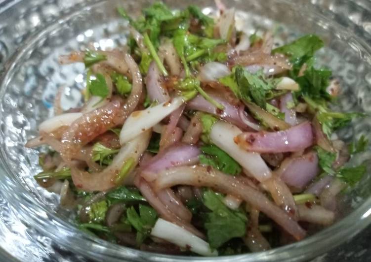 Recipe of Super Quick Homemade Onion salad