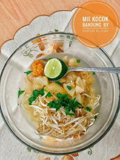 Foto resep Mie kocok bandung