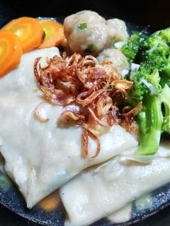 Foto resep Sop Pangsit Baso Ayam Aci